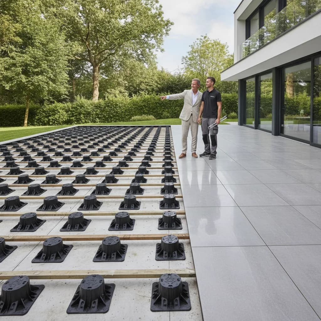Terrasse sur plots avantages, limites et prix au m2 - terrasse sur plots avantages